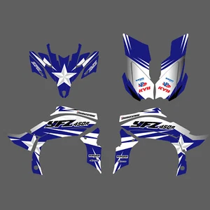 Graphics Decals Stickers Kit For Yamaha YFZ450R YFZ450X 2009 2010 2011 2012 2013 - Picture 1 of 1