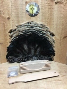 Half-Moon Box Call Kit Kirsche mit Ahornseiten mit Kirschdeckel unvollendet - Bild 1 von 1