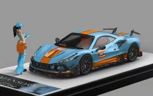 FERRARI F8xx Tributo - GULF + Figure - GULF - AURORA 1:64 - Foto 1 di 6