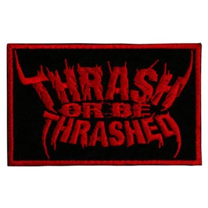 Thrash Or Be Thrashed Patch | Method Of Destruction MOD Thrash Metal Band Logo - Picture 1 of 2