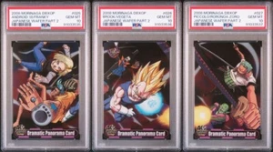 PSA 10 DRAGON BALL X ONE PIECE MORINAGA WAFER CARDS VEGETA Zoro 18 Piccolo - Picture 1 of 1