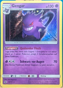 POKEMON - Levantamiento del Röte - Gengar - 38/111 - alemán - Imagen 1 de 1