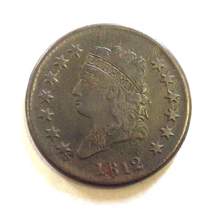 1812 KLASSISCHER KOPF GROSSER CENT VZ/AU DETAILS. REDUZIERT 26.09.24 (1842) - Bild 1 von 2