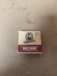 Dr.Squatch Bay Rum Zero Grit Natural Soap Bar with Coconut Oil for Men's - 5 OZ - Picture 1 of 3