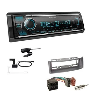 Kenwood Digital Radio DAB Bluetooth für Renault Megane I Megane Scenic schwarz - Bild 1 von 5
