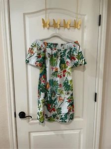 J. Crew off the shoulder dress - Picture 1 of 8