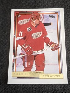 1992-93 Topps Gold SHAWN BURR #178 Gold Parallel