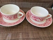 2 Vintage Royal China Memory Lane Cups & Saucers Multiples Available