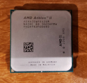 AMD Athlon II X4 635 2.9GHz Quad Core AM3 Processor ADX635WFK42GM Propus 95W