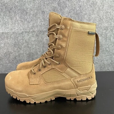 Merrell Men's Tactical Boots MQC 2 Thermo Gore-Tex Coyote J099433 Size 4.5 / 37 - Image 1 of 4