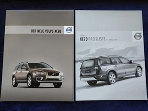 VOLVO XC 70 XC70 Prospekt Modelljahr 2008 + Preisliste - Bild 1 von 7