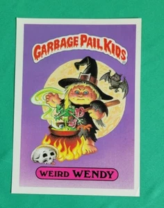 1986 Garbage Pail Kids Series 1 Giant Sticker 5x7 - WEIRD WENDY #16 - Picture 1 of 2