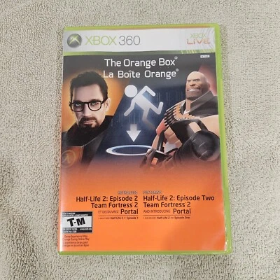 The Orange Box Half Life 2 (Xbox 360, 2007) CIB - Image 1 of 2