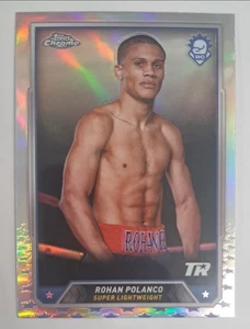 2024 Topps Chrome Boxing *ROHAN POLANCO* Rookie Refractor SP Card #30 MT WBC WBO - Bild 1 von 3