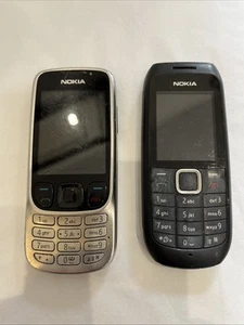 2 x VINTAGE NOKIA MOBILE PHONES- MAY BE WORKING NOT ABLE TO TEST-PARTS ONLY? - Afbeelding 1 van 16
