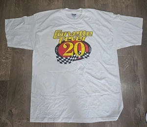 Vintage 1998 Corvette Fever 20 World Tour T-Shirt Men’s Size XXL - Picture 1 of 4
