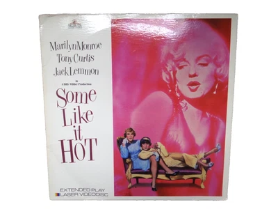 Some like it Hot Marilyn Monre US Laser Disc LD Film Video CD Laserdisk Englisch - Bild 1 von 2