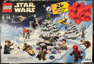 Lego 75213 STAR WARS Advent Calendar Opened but Complete Minifigs Vehicles ++ - Image 1 of 4