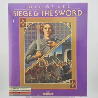 Joan of Arc: Siege & the Sword, 1989, Big Box, New & Sealed - Image 1 of 4