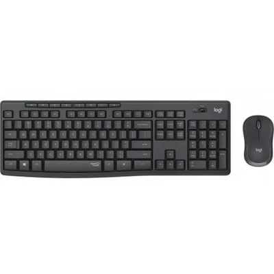 Logitech Mk 295 Graphite Kit Keyboard and Mouse Wireless - Image 1 of 2