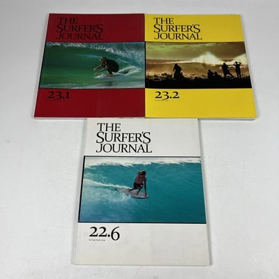 The Surfers Journal Lot Of 3 2014 Volumes 22.6 to 23.2 - Image 1 of 4
