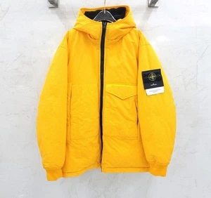 Stone Island Yellow Vera Piuma Wappen Padded Jacket - SKU 127059152 - Bild 1 von 6
