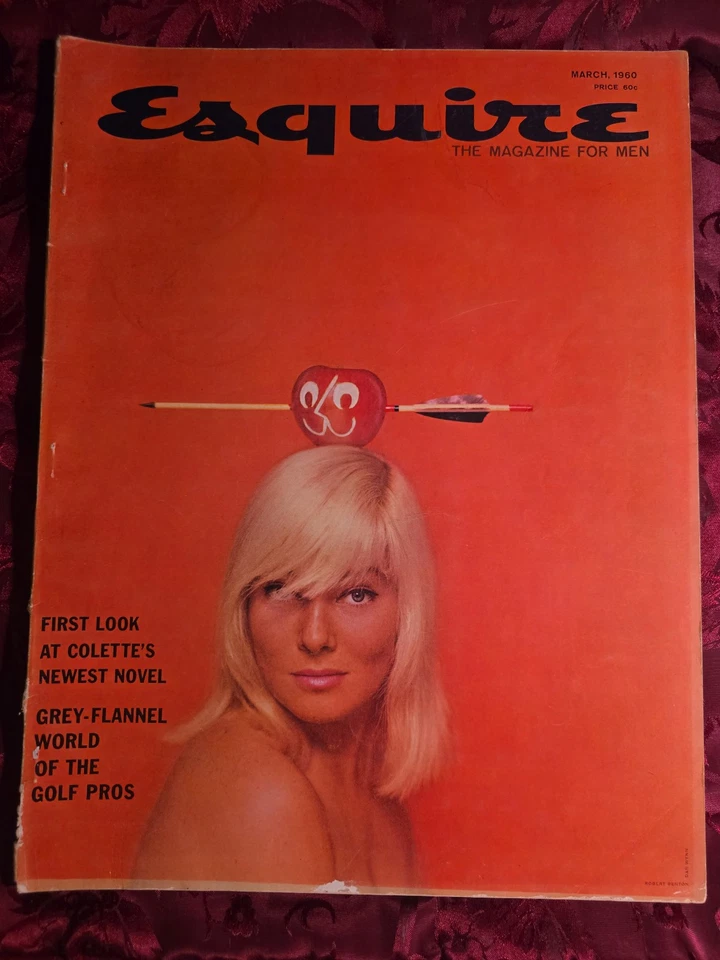 ESQUIRE March 1960 Tom Poston David Riesman May Britt Mike Souchak Rome  Foto 1 de 2