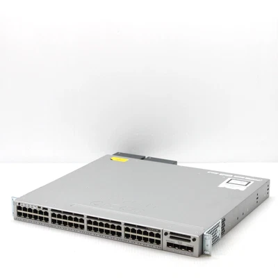 Cisco Catalyst C3850 48UW S V03 48 Port 1Gbps PoE Switch Layer 3 C3850-NM-4-10G - Image 1 of 4