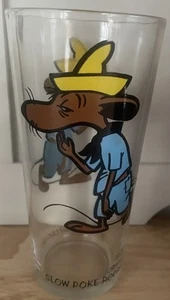 1973 Slow Poke Rodriguez Glass Cup Pepsi Collector Series Warner Bros WB Rare - Picture 1 of 8