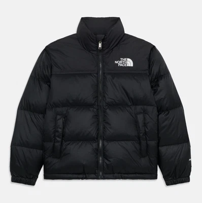 The North Face Retro 700 Down Jacket Black/White Men & Women - Free Shipping - Image 1 of 4