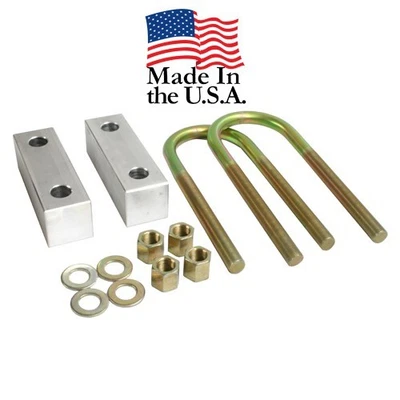 2" Rear Lowering Blocks 60-72 Chevy C-10 and C-20 Truck w/ Coil Spring Rear End - Image 1 of 4