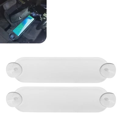 Soporte de pasaporte EZ 2 PIEZAS, soporte de pegatina Ipass para parabrisas, soporte de transpondedor de acrílico Foto 1 de 4