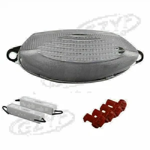 LED Rückleuchte hinten Brems Stop Lampe klar passend für Honda VTR1000 1997-2003 2004 2005 - Bild 1 von 6