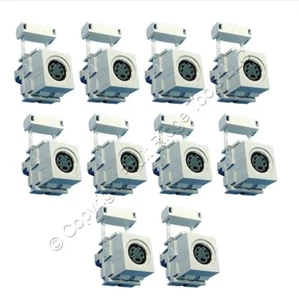 10 Leviton Gray QuickPort 4-Pin S-Video Jacks 110 Termination Cat 5 5e 6 40734 - Picture 1 of 6