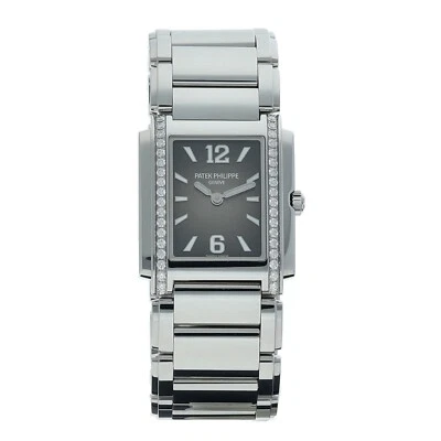 Patek Philippe Twenty-4 4910/1200A-010 Diamond's Gray Dial Quartz Women's Watch - Image 1 of 4