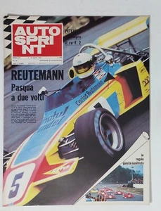 60209 Autosprint a. XII n. 14 1972 - Reuteman / Peterson Re F2 / NO Inserto - Foto 1 di 1