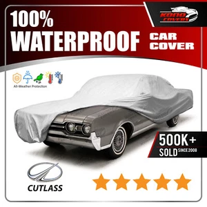 OLDSMOBILE CUTLASS 2-Door 1964-1967 CAR COVER - 100% Waterproof 100% Breathable - Picture 1 of 11