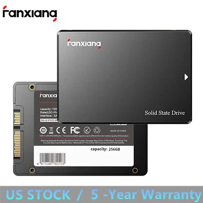 Fanxiang 256GB SSD 2.5'' SATA III 550MB/s Internal Solid State Drive /PC /Laptop
