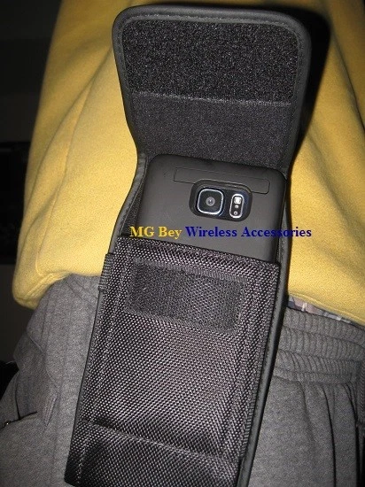LG Fortune For Extended Nylon Vertical Holster Pouch Rugged And Secure - Image 1 of 4