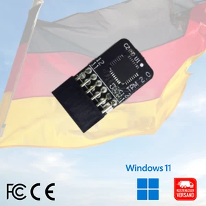 TPM 2.0 MSI 12-1 pin SPI | Trusted Platform Modul | Windows 11 | NEU - Bild 1 von 4