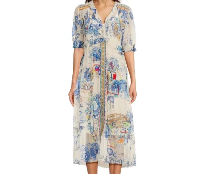 Vestido Johnny Was Mazzy XS; NUEVO CON ETIQUETAS Foto 1 de 4