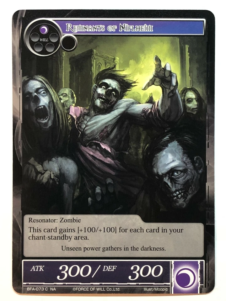 Force of Will Remnants of Niflheim BFA-073 NM/M  - Image 1 of 1