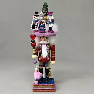 KURT S. ADLER Hollywood Nutcrackers Collection W/ Main Charters From Ballet 18" - Picture 1 of 12
