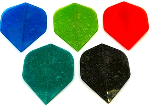 DartAusverkauf "CELESTIAL" 150 Micron Dart Flights 10er Set Pack Farbwahl - Bild 1 von 12