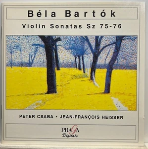 Béla Bartók: Violin Sonatas Sz 75-76 (CD 2000 Praga Digitals) *Rare* *Very Good* - Picture 1 of 2