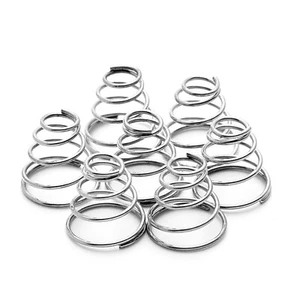 Druckfeder, Konische Kegel Feder, Rückstellfedern, Edelstahl V2A, Draht 0,4-2 mm - Bild 1 von 5