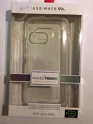 HTC ONE M9 CASE-MATE NAKED TOUGH Clear Protector Case CM032367 Brand New Sealed - Image 1 of 2