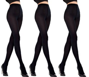 3 Pairs Tights 60Denier by SENTELEGRI Soft Feel All Day Comfort Opaque Multipack - Picture 1 of 3