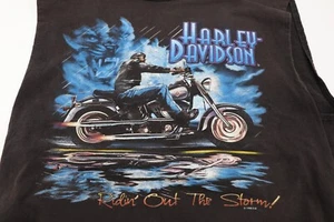 Preferred Harley Davidson Lebanon PA Ridin' Out The Storm Black Sleeveless Shirt - Bild 1 von 11