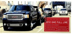 2012 GMC AUTO SHOW BROCHURE—SIERRA YUKON ACADIA TERRAIN CANYON SAVANA—20 PAGES - Foto 1 di 1